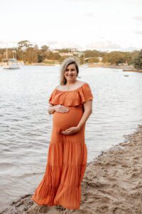 pregnancy/family photoshoot in Rozelle