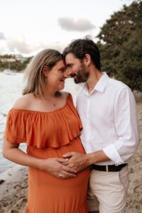 pregnancy/family photoshoot in Rozelle