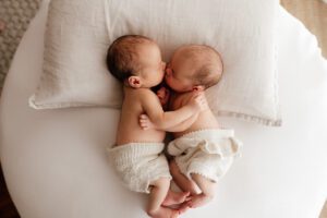 twin newborn session Sydney